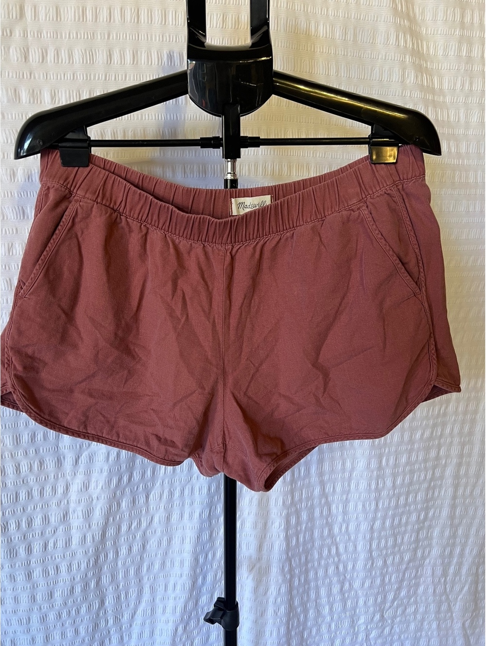 Madewell Dusty Rose Pull-On Shorts — Women’s Large